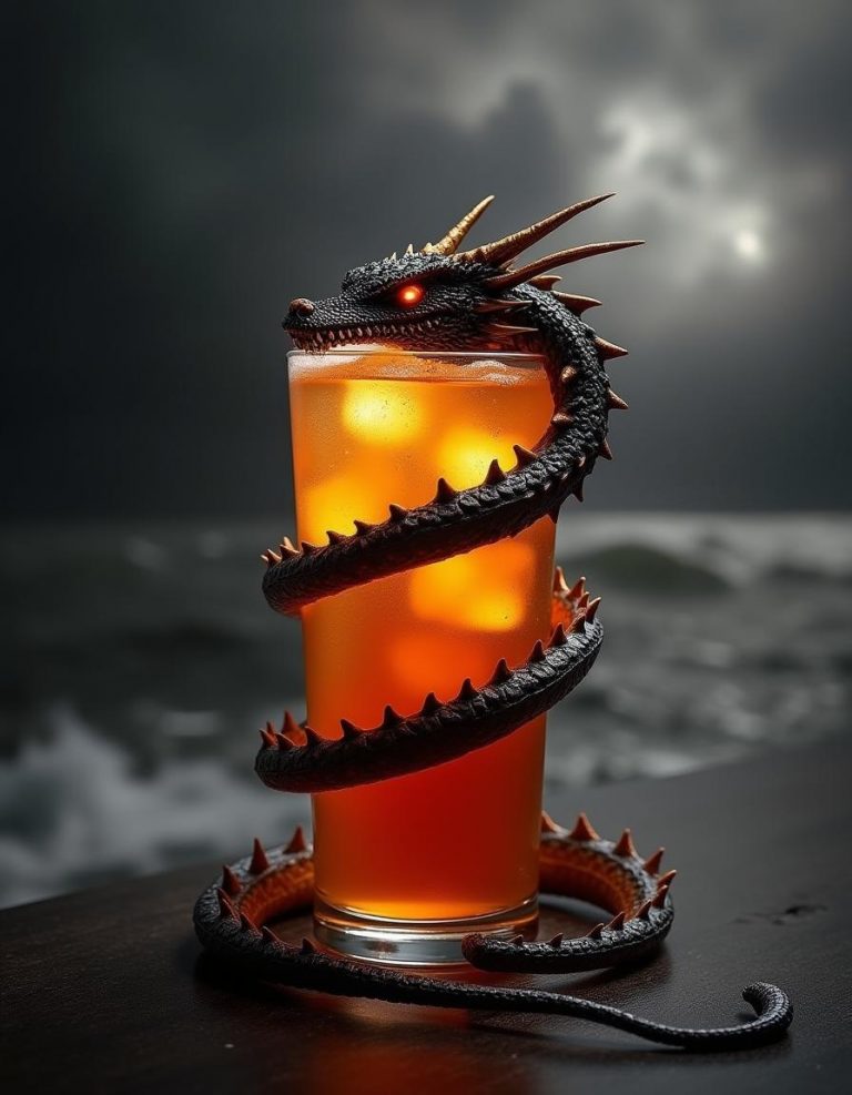 a drink Stormy Nightcap