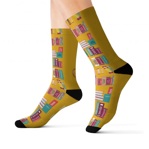Book Lover Sublimation Socks