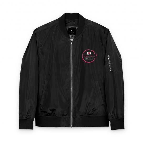 Stylish Recycled Bomber Jacket - Embroidered Fashion for Eco-Conscious Lifestyle, Perfect for Casual Outings, Gifts, and Year-Round Wear