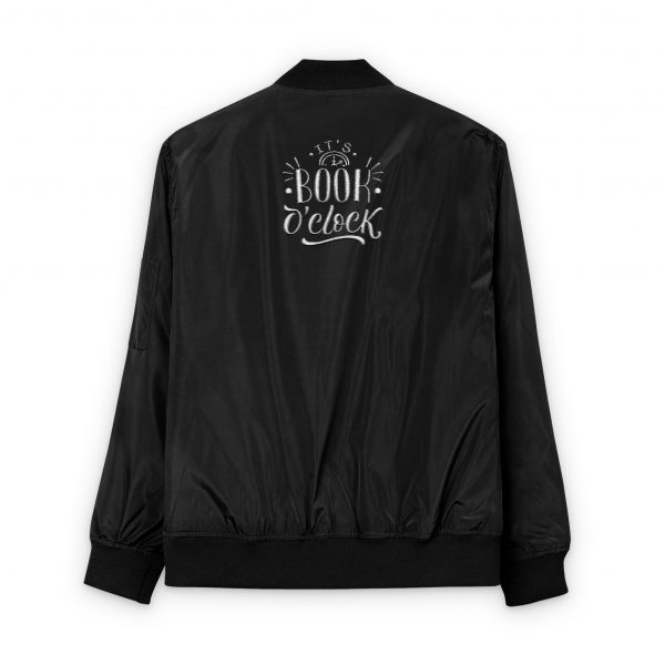 Stylish Recycled Bomber Jacket - Embroidered Fashion for Eco-Conscious Lifestyle, Perfect for Casual Outings, Gifts, and Year-Round Wear - Image 2