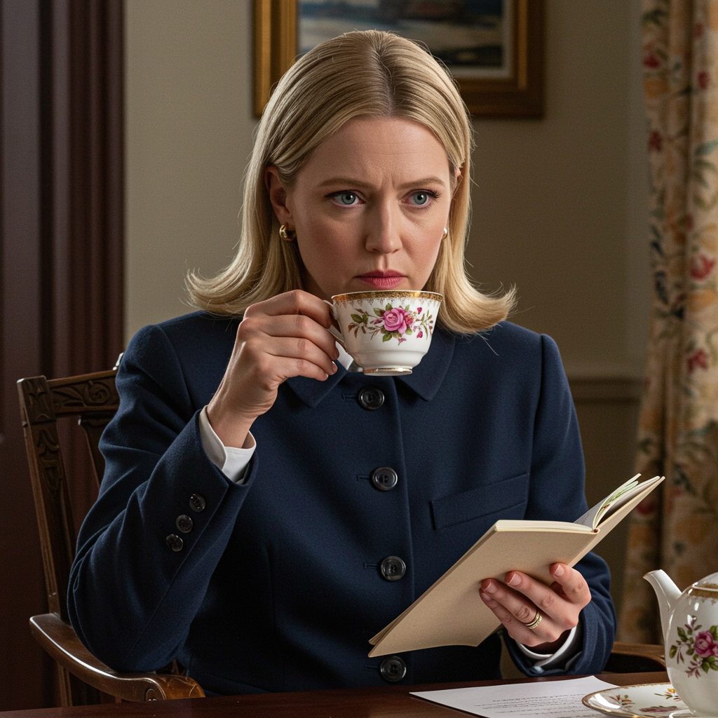 Lenna-in-a-straightbacked-chair-drinking-earl-grey__82120