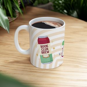 Book Club Ceramic Mug — "Did you finish the book?" Text-Message Design (11oz/15oz)